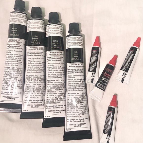 L’Oreal HiColor Bundle. Copper Red & Red Fire Dye Developer + Protein Filler - Picture 11 of 13